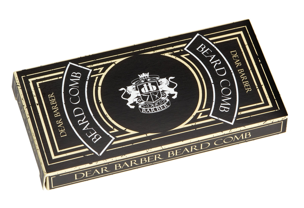 Beard Dear Dear Barber Beard Comb | Premium Male Grooming and Hair Styling | Wood